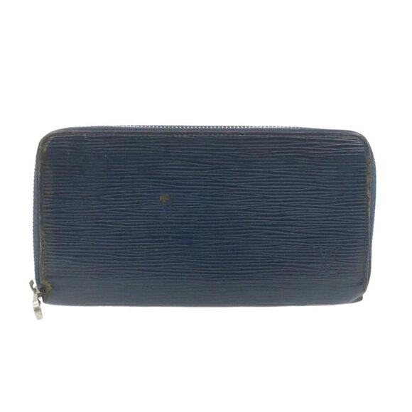 LOUIS VUITTON Epi Zippy Wallet Long Wallet Navy Blue - Picture 8 of 16